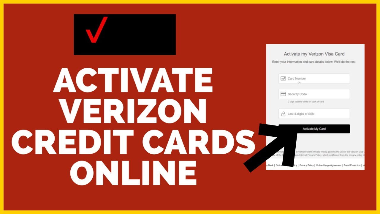 Verizon Credit Card Login
